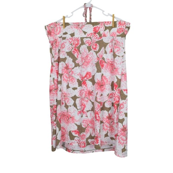 TOMMY BAHAMA NEGRIL TROPICAL FLORAL PRINT HALTER DRESS - Picture 7 of 9